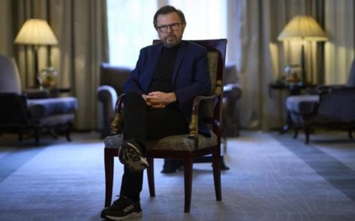 Björn Ulvaeus, en la sala Mata Hari del Hotel Palace | FOTO: José Ramón Ladra