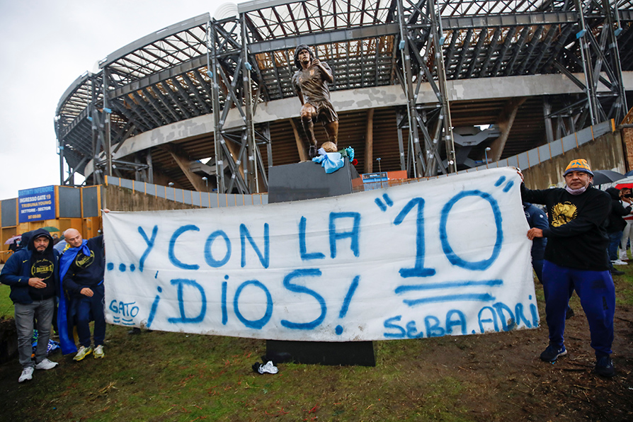 El campeón mundial argentino murió el 25 de noviembre de 2020 a los 60 años debido a un paro cardiaco. | Reuters