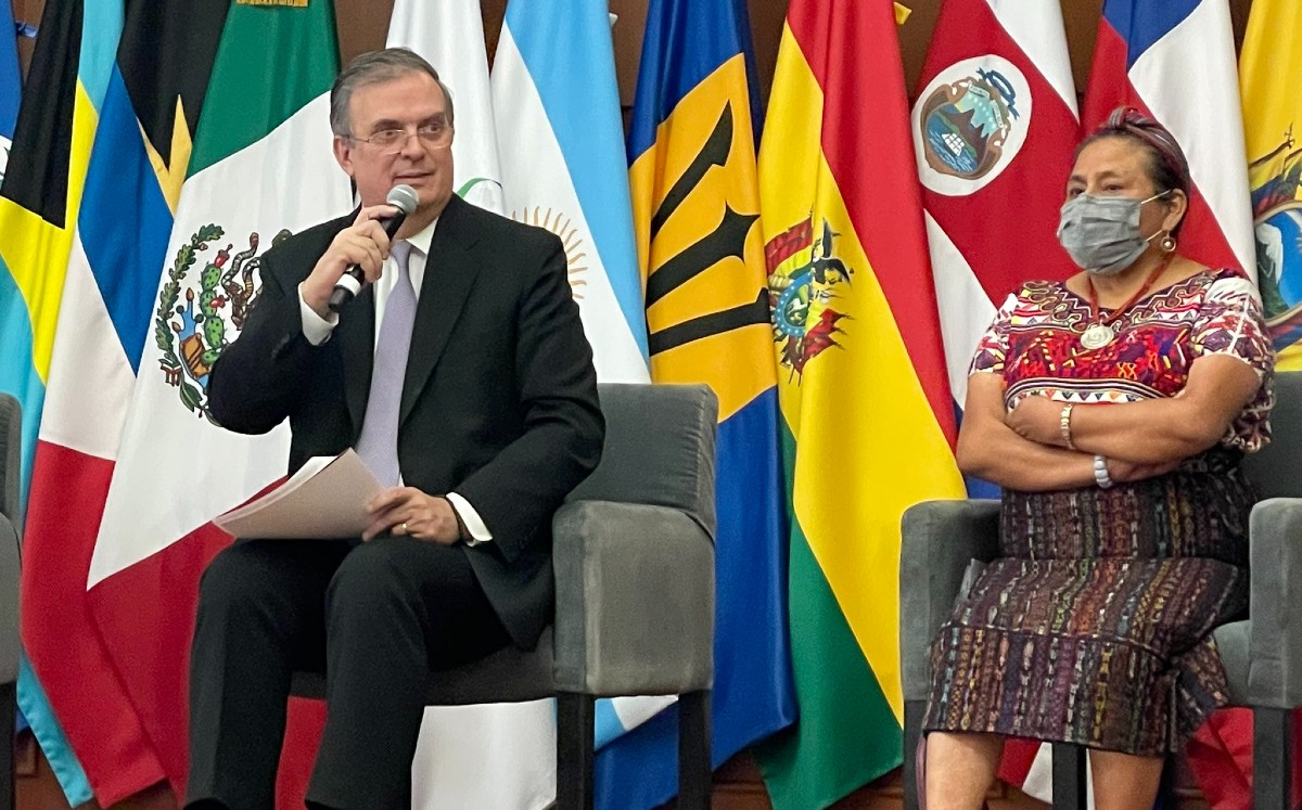 El canciller subrayó que México siempre ha tratado de fortalecer las instituciones multilaterales
