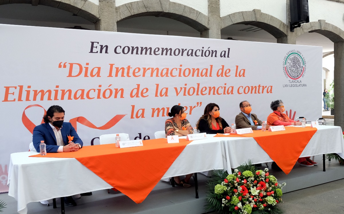 Conmemoran el "Día Internacional de la Eliminación de la Violencia contra la Mujer" en Tlaxcala | Agencia Enfoque