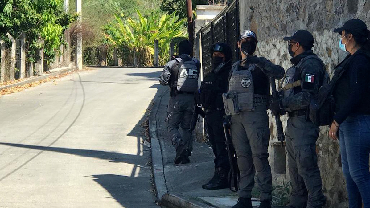 No hay detenidos tras operativo antisecuestros en Morelos que dejó seis policías heridos