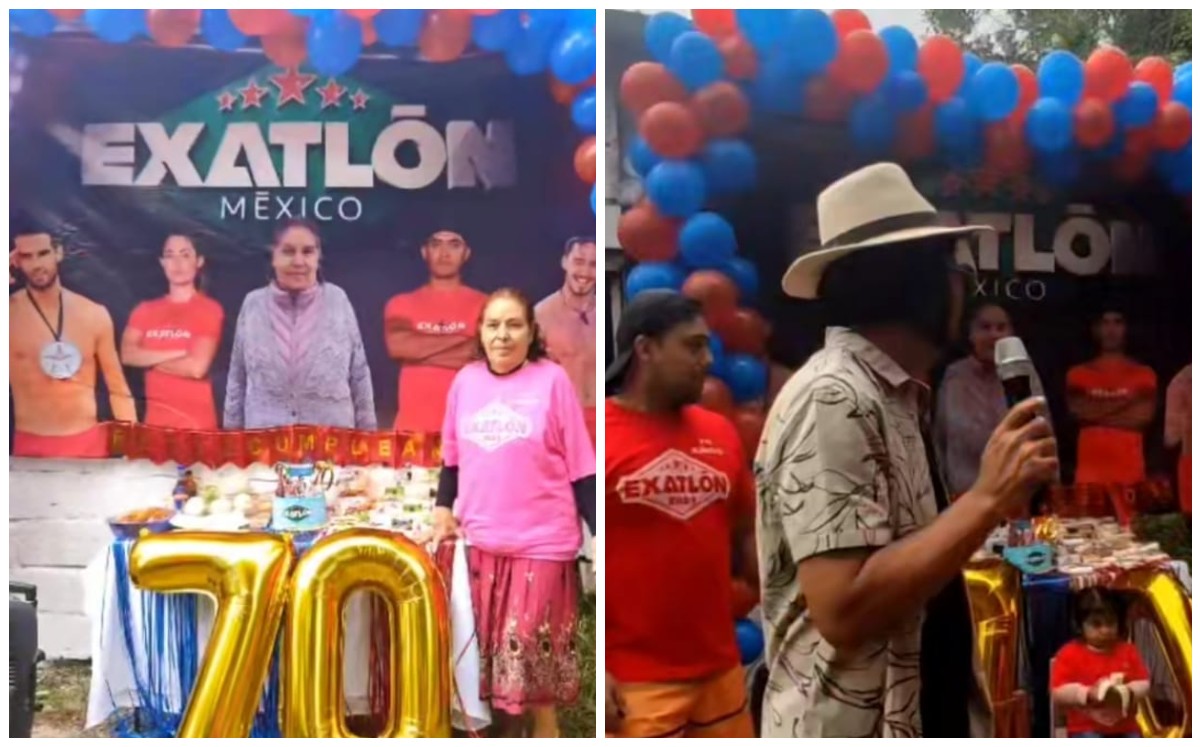 Fiesta temática de 'Exatlón México' (Captura)