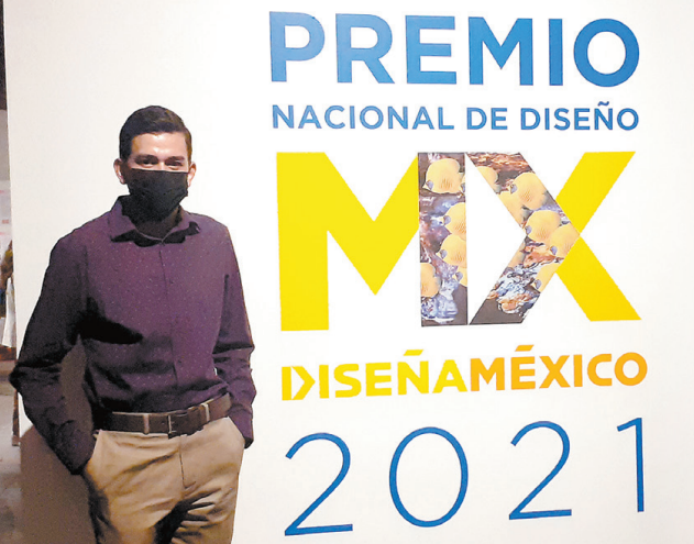 El joven comentó que el diseño está presente en todas partes y no solo en lo estético. ESPECIAL