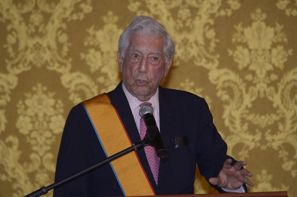 Mario Vargas Llosa, escritor. / AFP