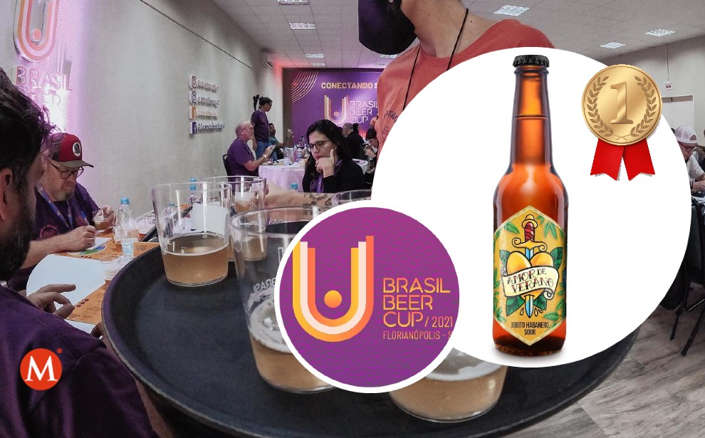Cerveza Caserío es galardonada en Brasil por 'Amor de verano", la cerveza de jobito