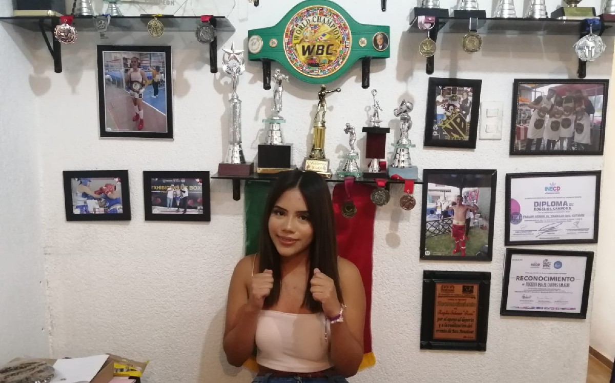 Fernanda de Ita, boxeadora de 15 años (Fernanda Mendoza)