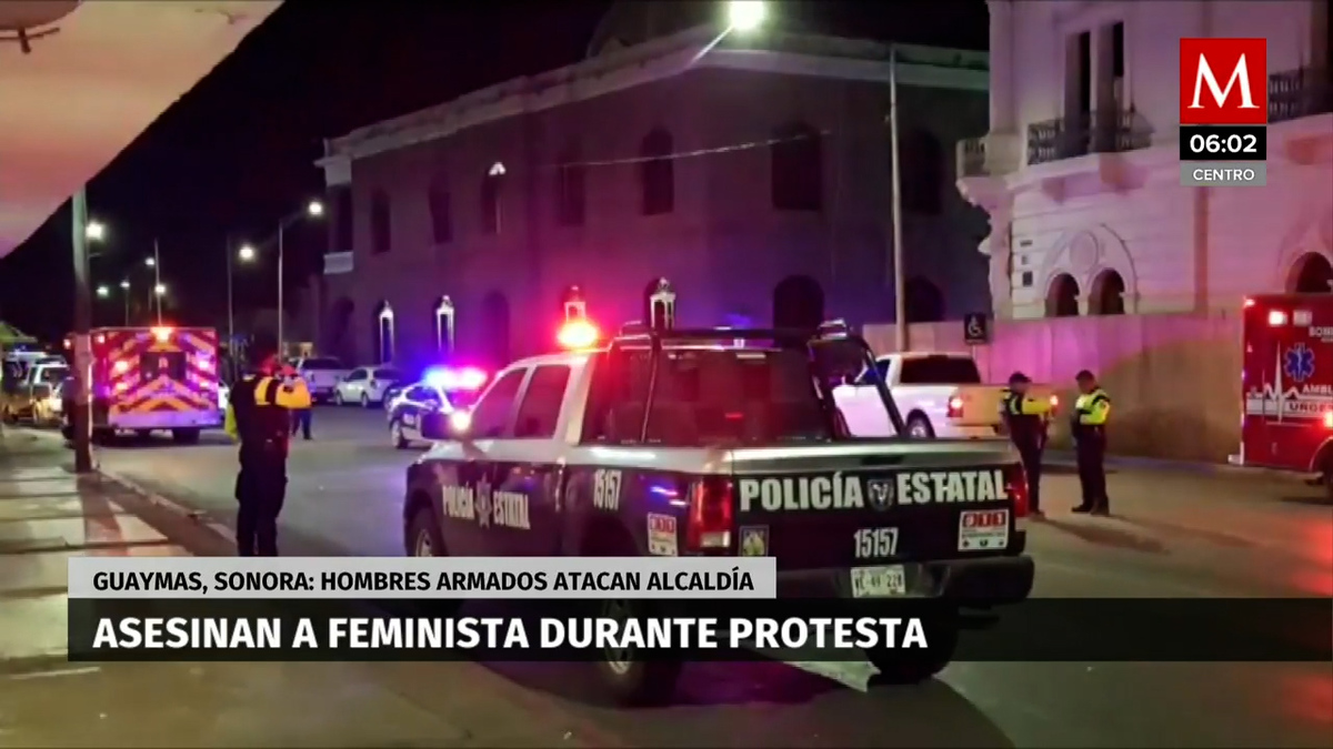 Tres muertos tras ataque en palacio municipal de Guaymas, Sonora