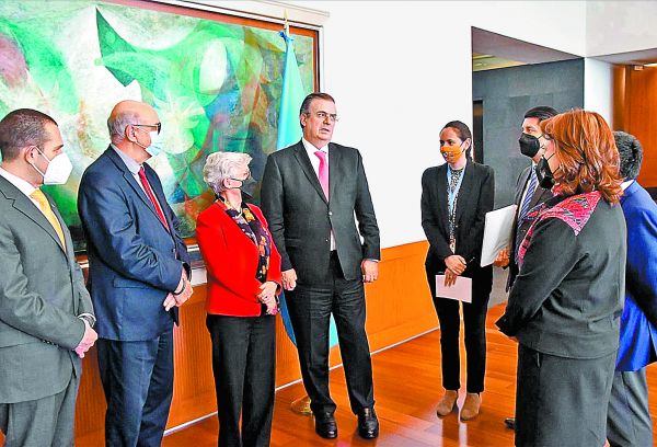 El canciller se reunió con la delegación de Naciones Unidas. Especial