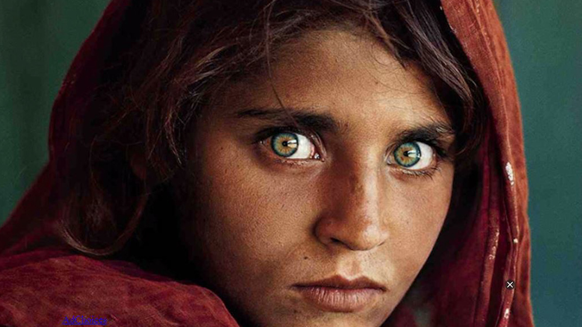 Italia da asilo a Sharbat Gula, la famosa ‘niña afgana’