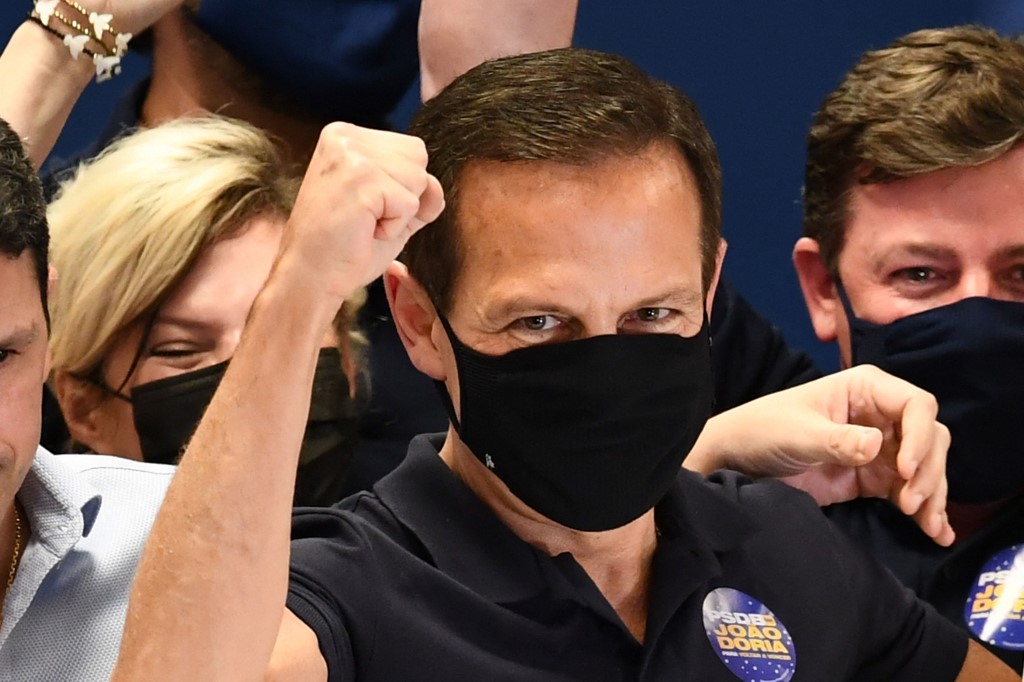 Joao Doria, gobernador de Sao Paulo y candidato presidencial. (AFP)