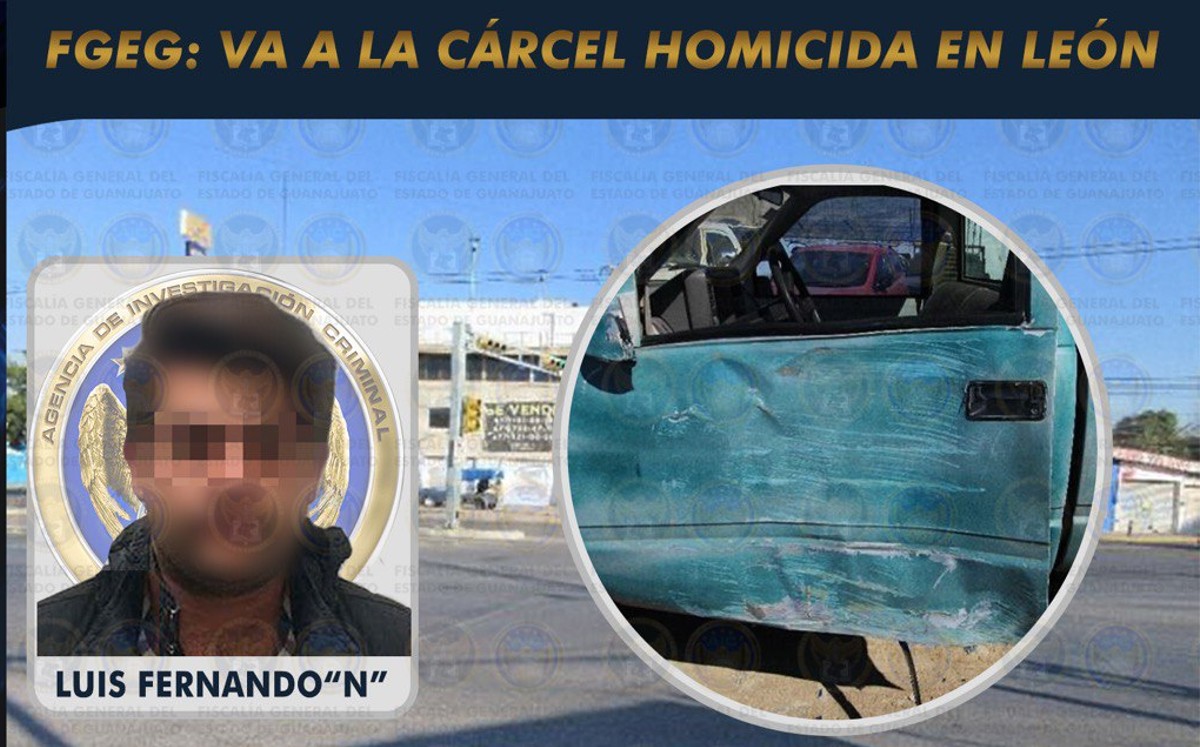 Luis Fernando 'N', de 24 años, fue imputado por el homicidio en agravio de un tránsito en León. | Especial.
