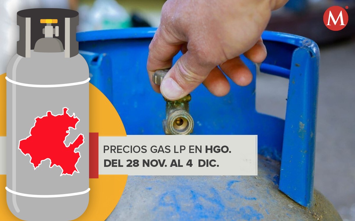 Precio actual gas LP en Hidalgo. (Especial)