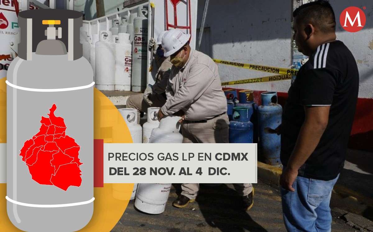 Los precios del gas LP disminuyeron en la Ciudad de México. (Cuartoscuro)