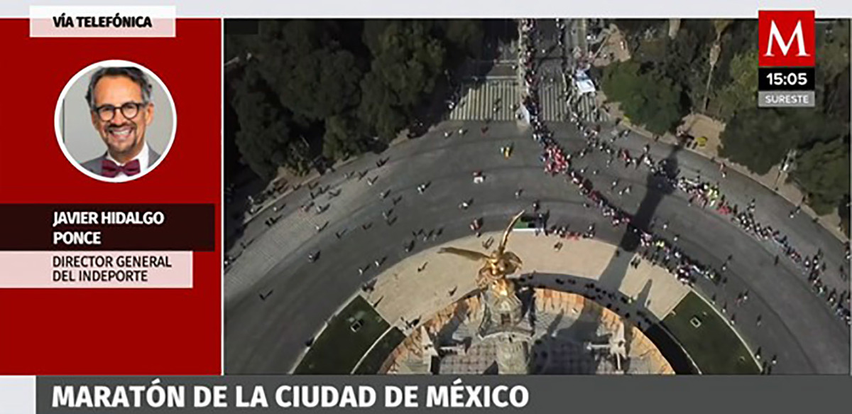 "Todo listo para el maratón en la Ciudad de México"