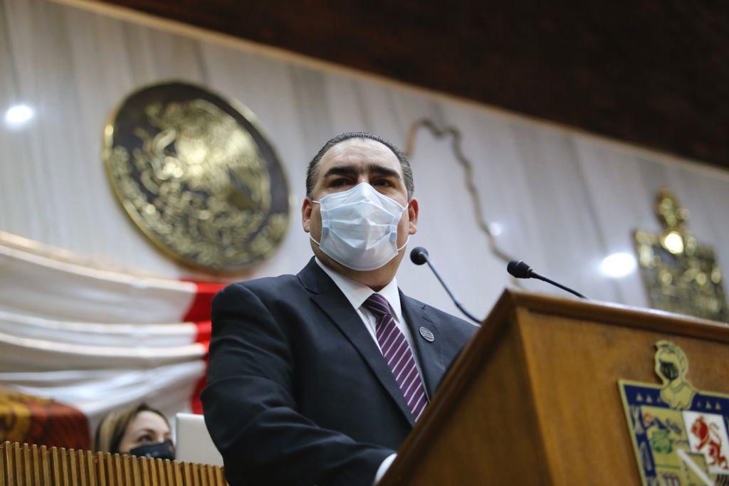 Heriberto Treviño, coordinador del PRI en el Congreso de Nuevo León. Foto: Especial