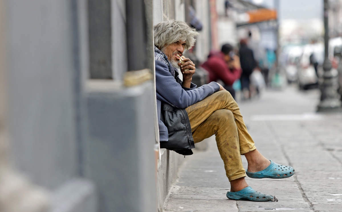 Hombre en situación de calle | Agencia Enfoque