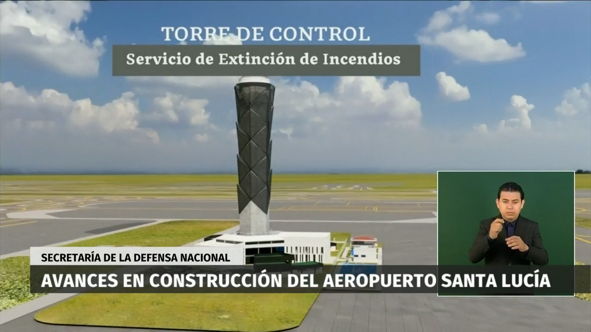 Aeropuerto Santa Lucía. Avances al 29 de noviembre de 2021