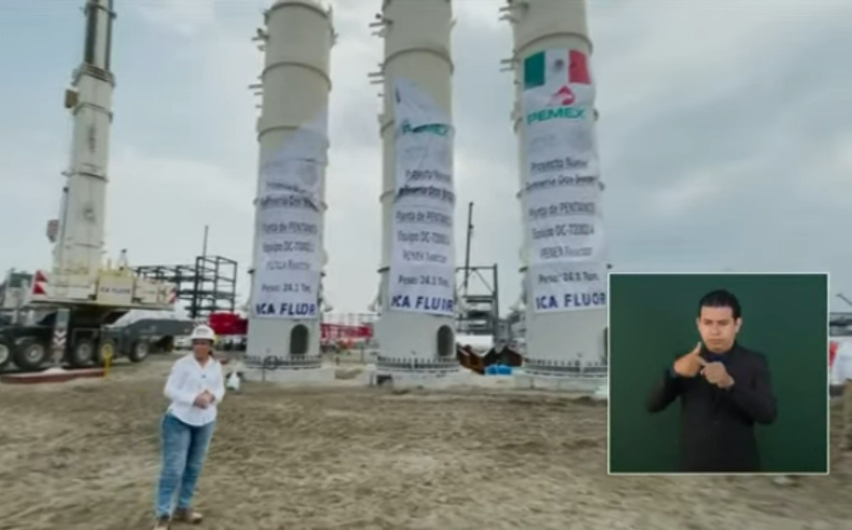 Avance de obra de refinería en Dos Bocas. ESPECIAOL