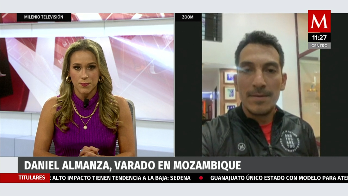 Daniel Almanza, ultramaratonista mexicano varado en Mozambique