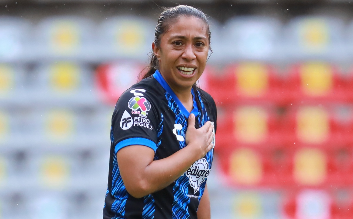 Daniela Sánchez, jugadora del Querétaro Femenil (Imago7)