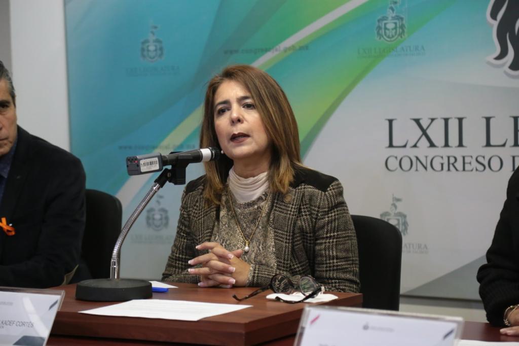 La diputada Cecilia Márquez hizo la denuncia. (Roberto Huratado)