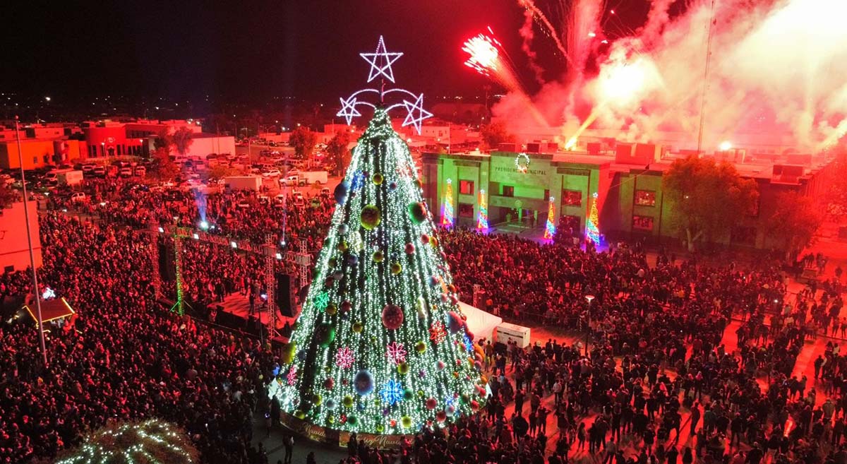 Encendido de pino en Piedras Negras. (Especial)