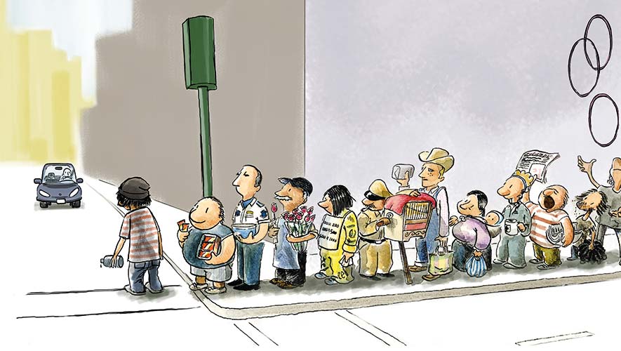 Este incremento en la pobreza ahonda otros problemas. (Víctor Solís)