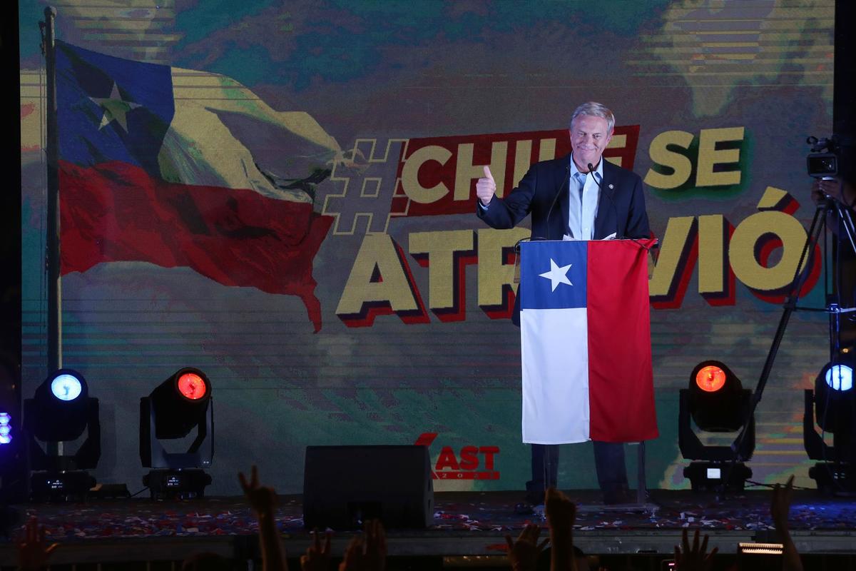 José Antonio Kast ganó la primera vuelta de las elecciones presidenciales de Chile. (EFE)