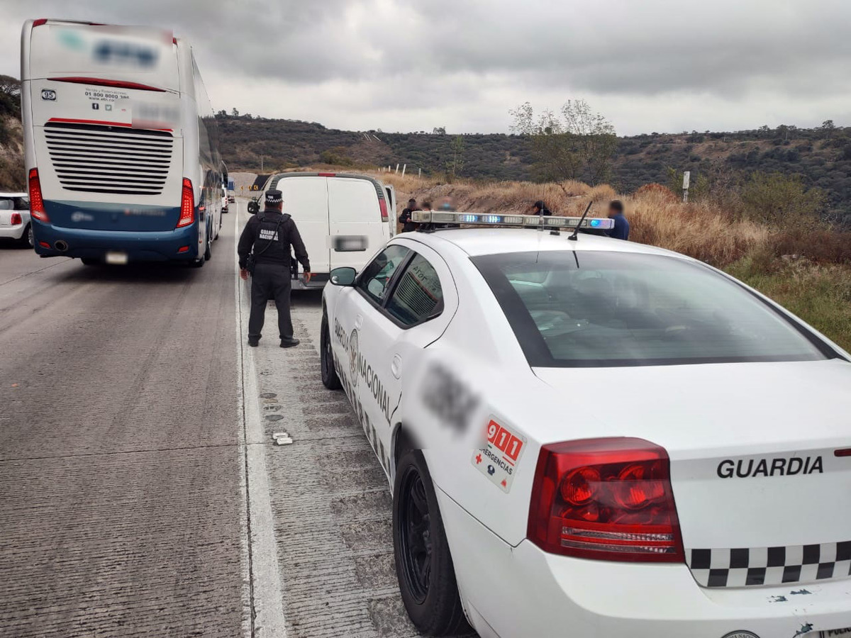 Operativo de la Guardia Nacional en carreteras de Hidalgo. (Especial)