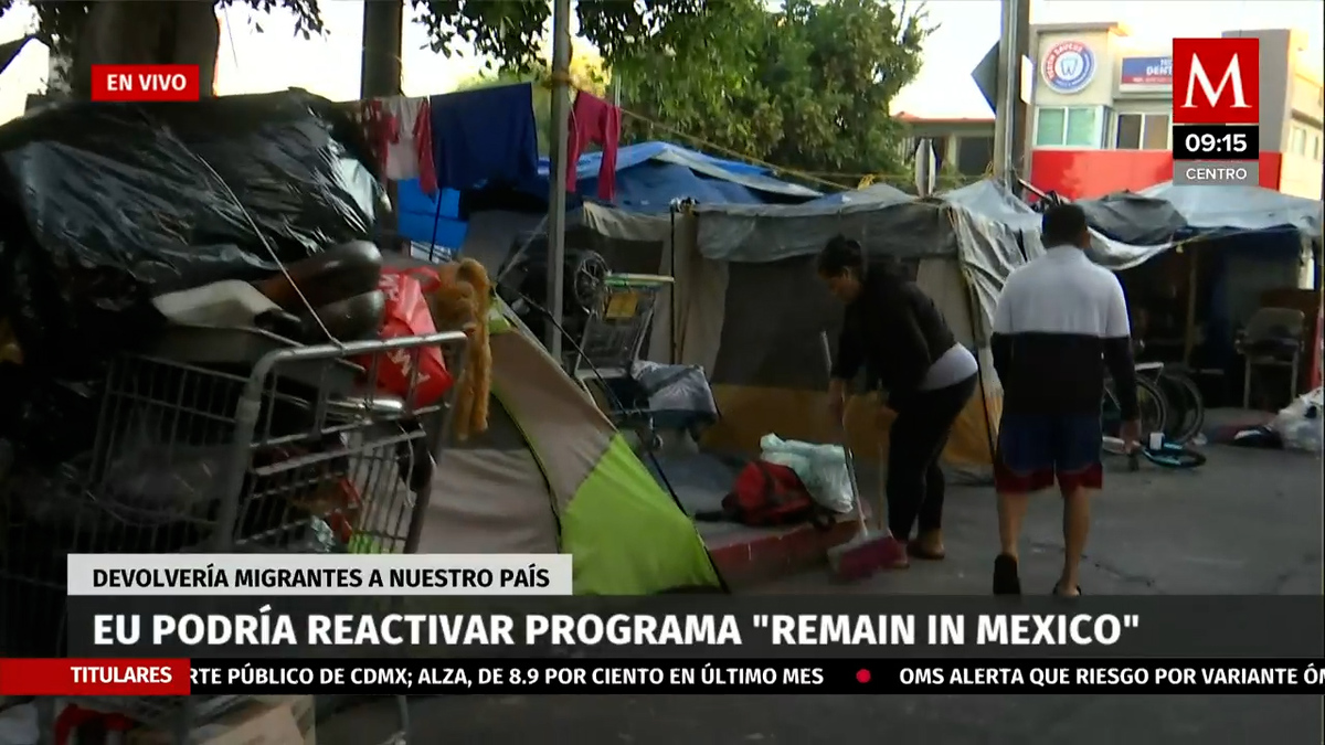 Podría ser reactivado el programa “Remain in México” por parte de Estados Unidos