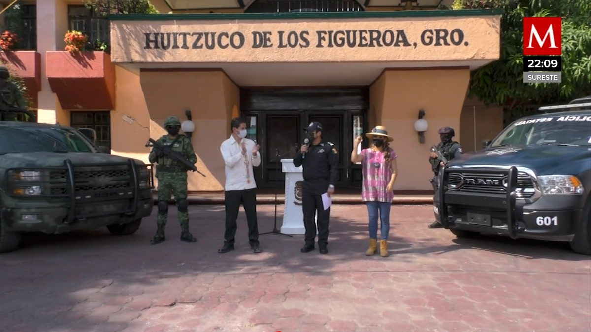 Salgado verifica acciones de pacificación en Huitzuco de los Figueroa
