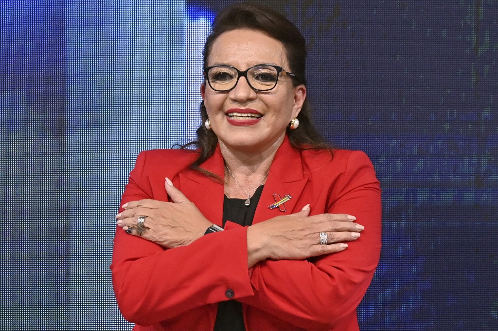 Xiomara Castro, candidata del partido Libertad y Refundación de Honduras. | AFP