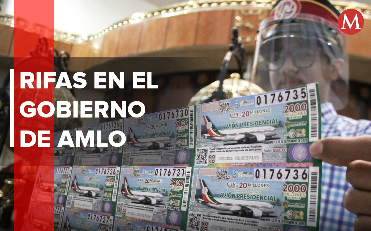 AMLO ha realizado dos rifas en lo que va de su gobierno. | MILENIO