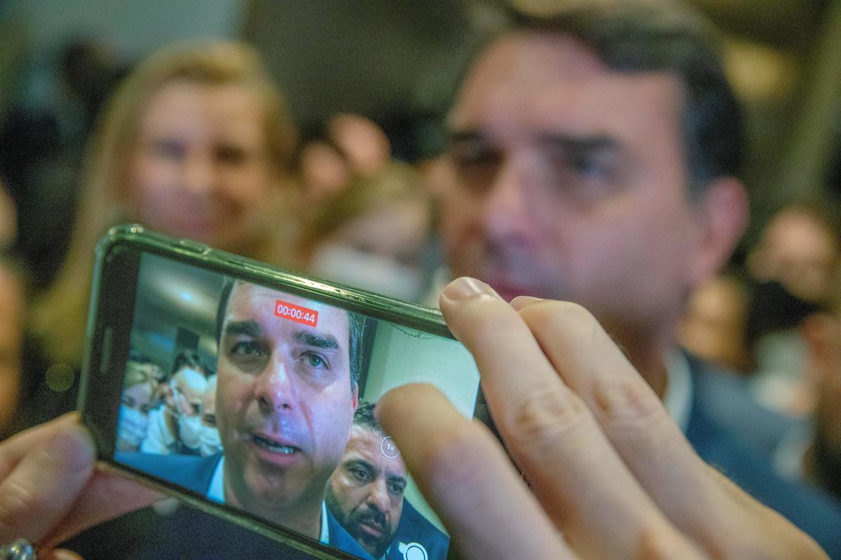 Flavio Bolsonaro, senador e hijo del presidente de Brasil, Jair Bolsonaro. (EFE)
