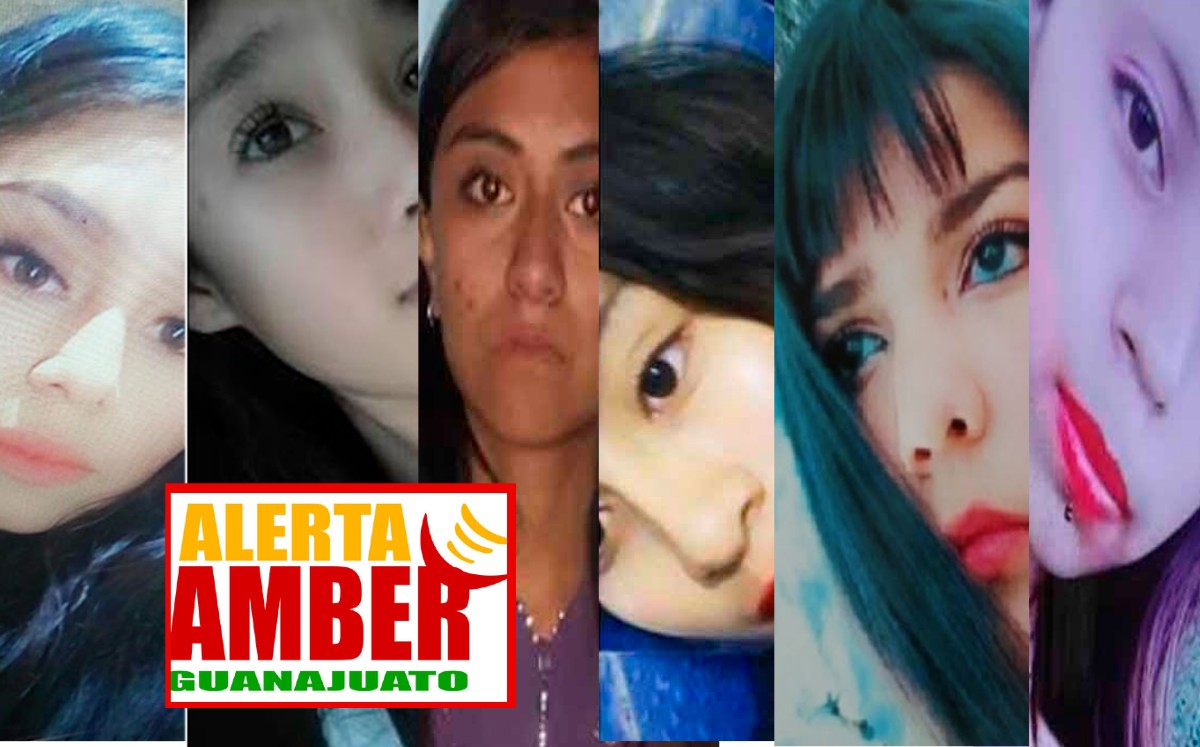Durante las últimas 24 horas en Guanajuato se activó la Alerta Amber para la búsqueda de 6 menores desaparecidas.