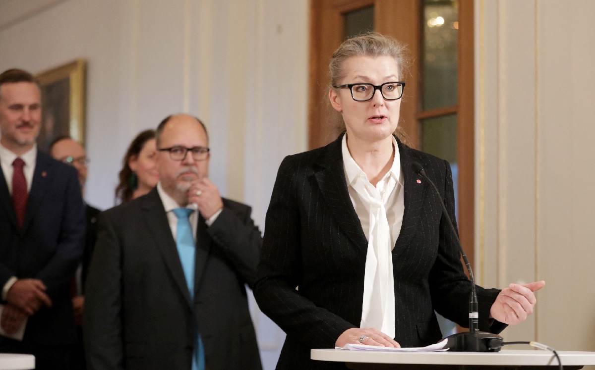 Lina Axelsson Kihlblom, ministra de Escuelas de Suecia.