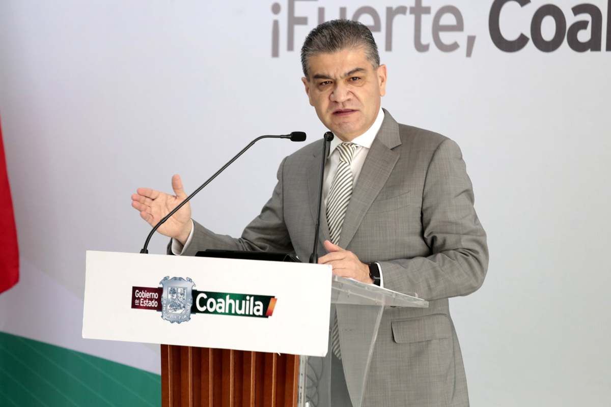 Miguel Riquelme, gobernador de Coahuila. (Mauricio Román)