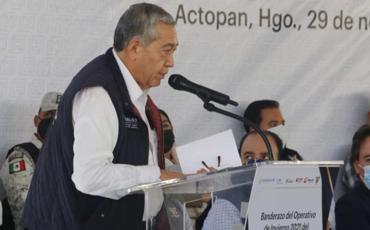 Simón Vargas Aguilar, secretario de Gobierno de Hidalgo. (Cortesía)