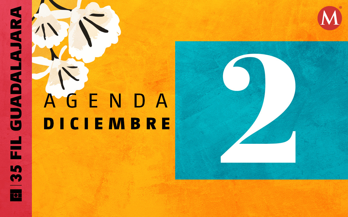 Agenda FIL Guadalajara 2021,  jueves 2 de diciembre.