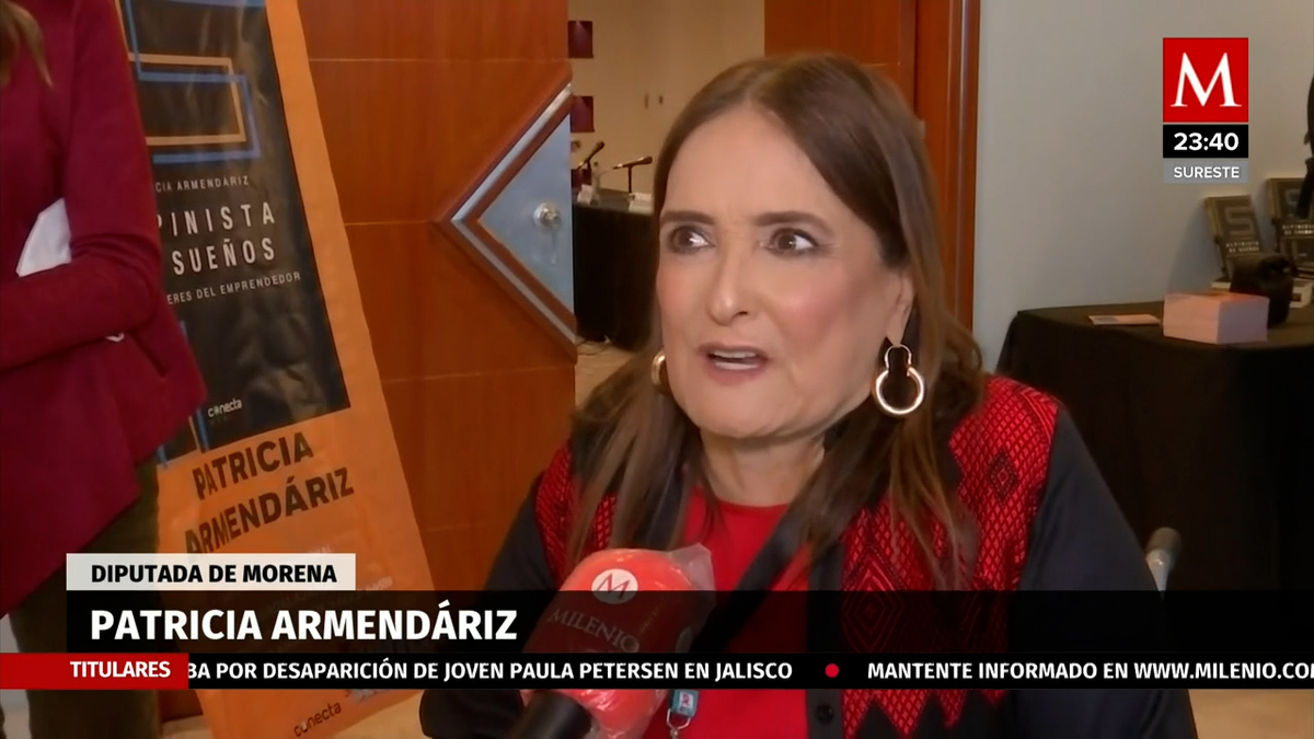 Armendáriz: Me enamoré del proyecto de AMLO por aliviar desigualdad
