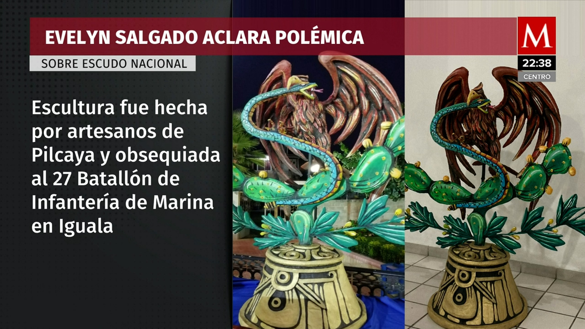 Evelyn Salgado niega haber alterado la imagen del Escudo Nacional