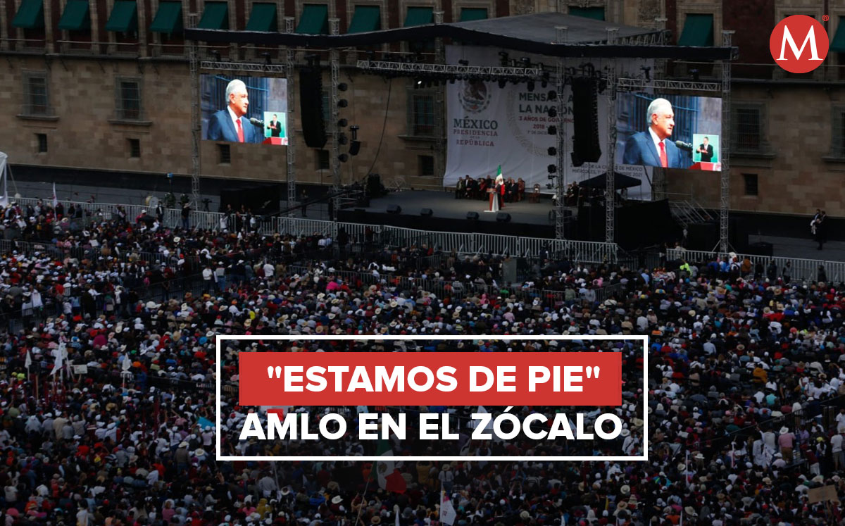 El Presidente destacó las labores de su gobierno, así como los compromisos que faltan por cumplir en los próximos tres años. (Araceli López)