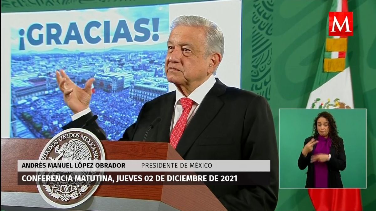 AMLO agradece apoyo de simpatizantes por mensaje en el Zócalo