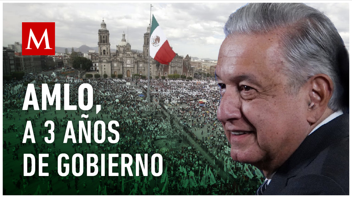 AMLO da mensaje a 3 años de gobierno