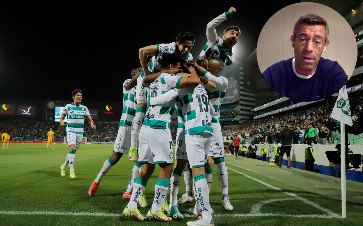 Caixinha aseguro le agrada tener la actual plantilla de Santos. (Manuel Guadarrama)