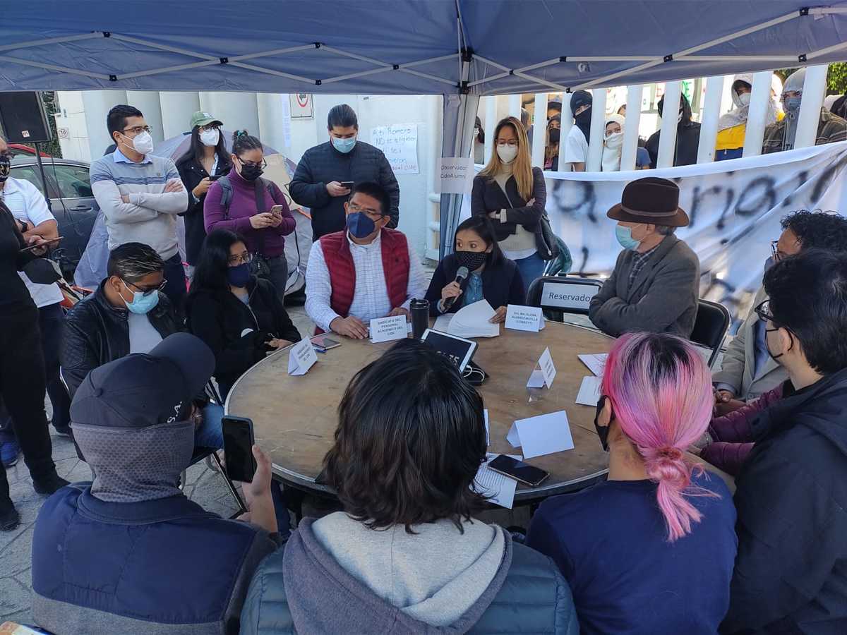 Entre otras cosas, exigen no represalias y garantías a los estudiantes que participan en el movimiento. (César Velázquez)