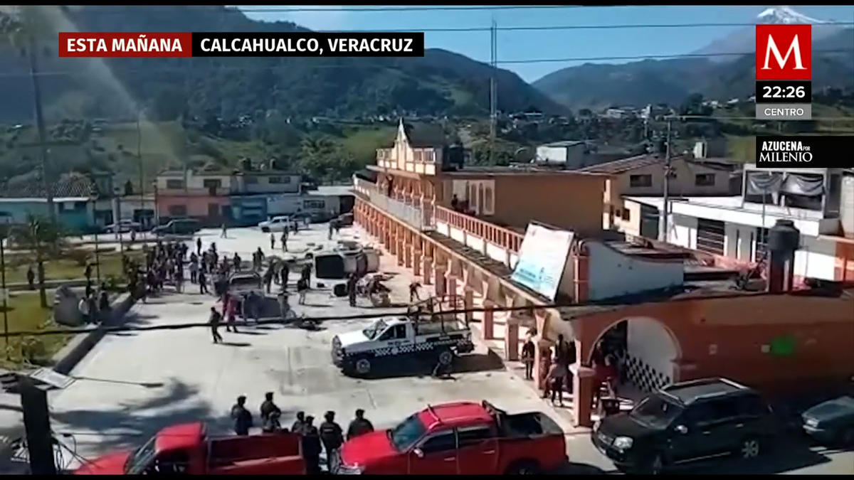 Habitantes atacan alcaldía y queman patrullas en Calcahualco