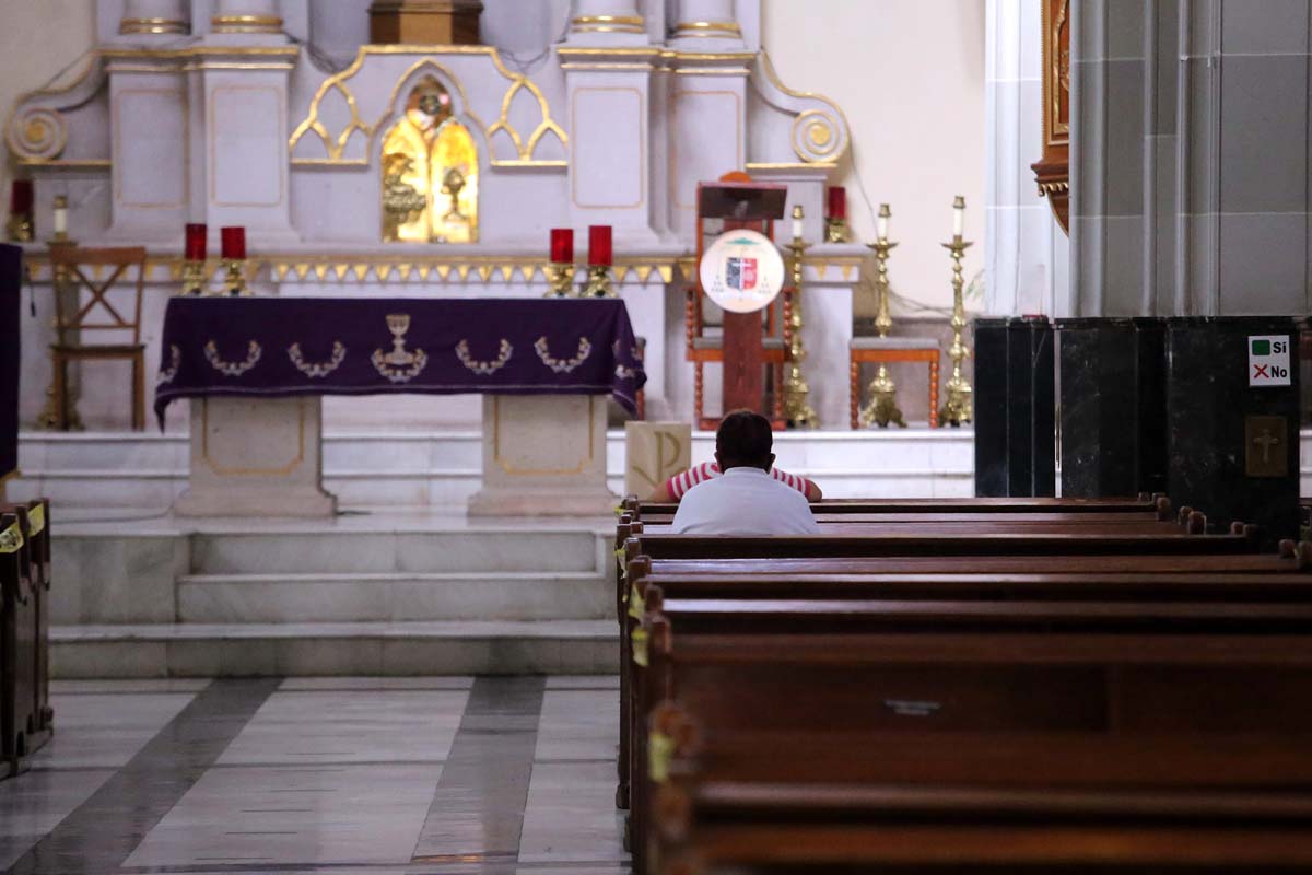 Iglesia católica. (Rolando Riestra)