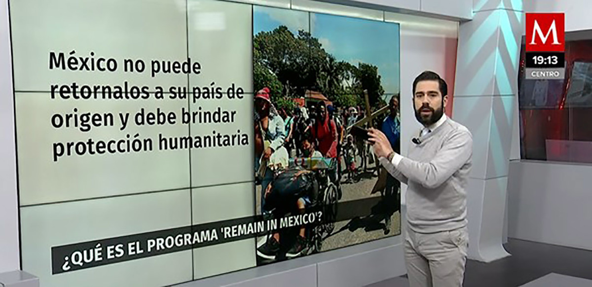 ¿Qué es el programa 'Remain in México'?