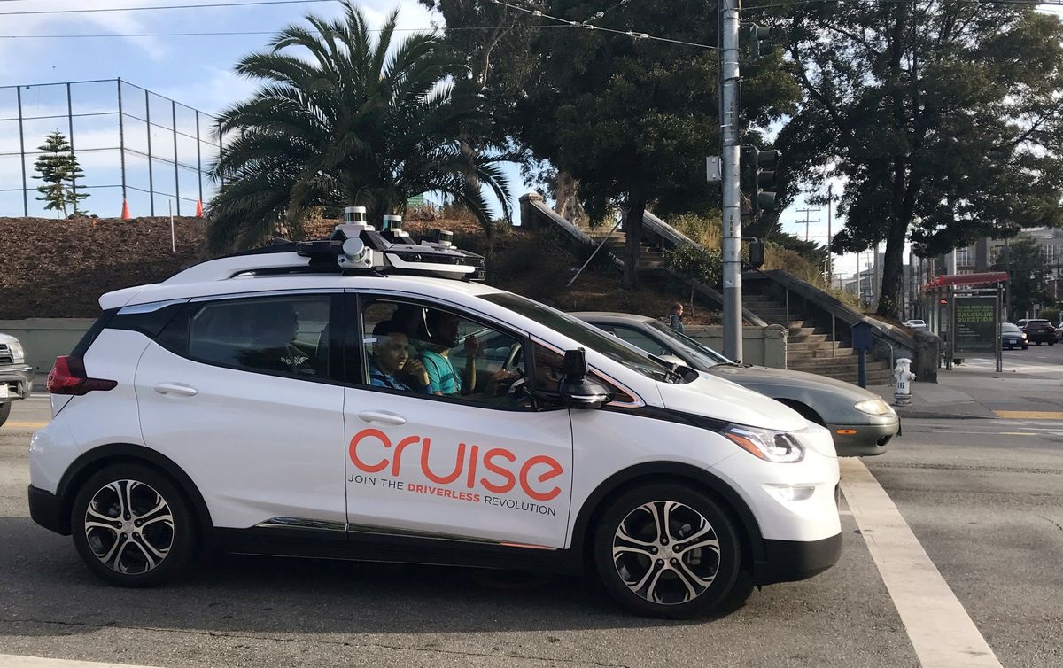 Robotaxi de la compañía 'Cruise' en calles de San Francisco. | Reuters